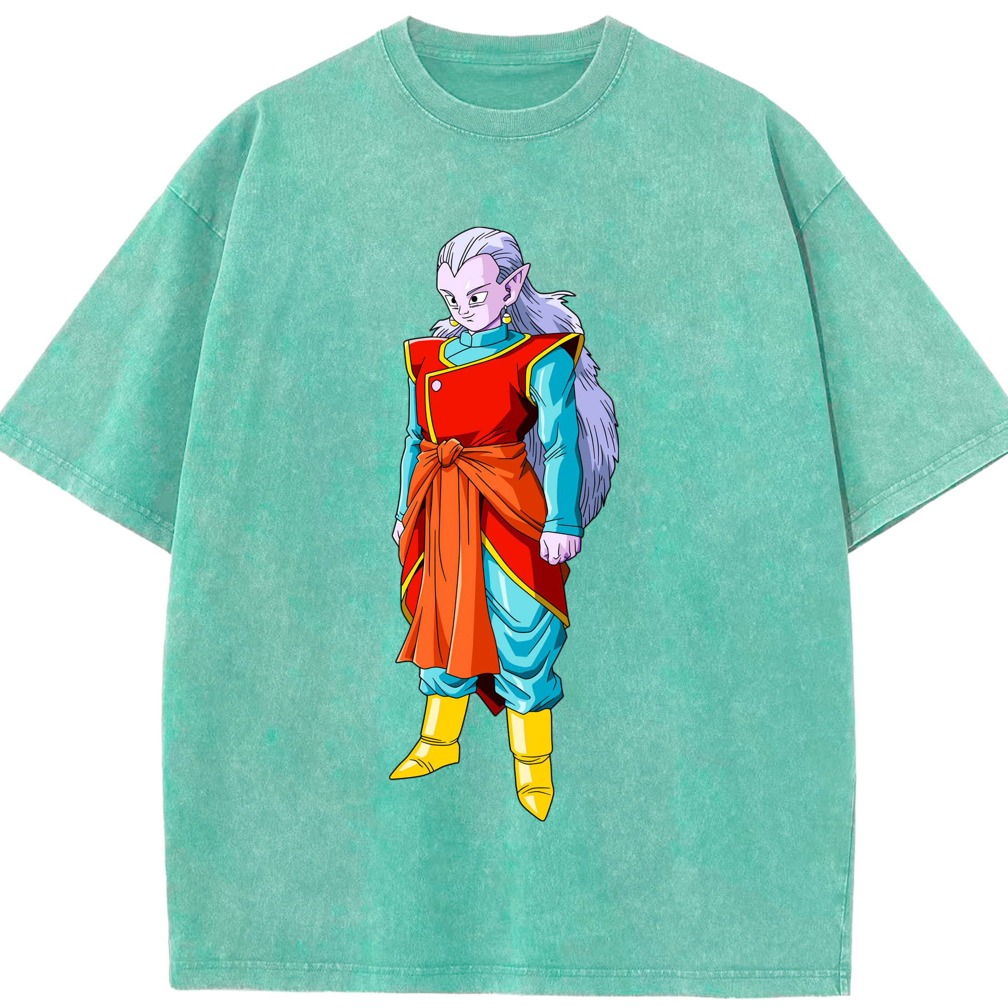 （画像用） ドラゴンボール DRAGON BALL 綿100% ヴィンテージ風 半袖Tシャツ（フロントプリント）